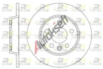 ROADHOUSE Brzdov kotou - 280 mm RDH 6558.00, 6558.00