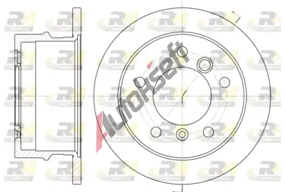 ROADHOUSE Brzdov kotou - 258 mm RDH 6565.00, 6565.00