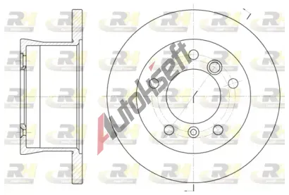 ROADHOUSE Brzdov kotou - 272 mm RDH 6566.00, 6566.00