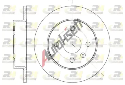 ROADHOUSE Brzdov kotou - 240 mm RDH 6570.00, 6570.00