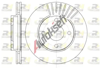 ROADHOUSE Brzdov kotou - 258 mm RDH 6575.10, 6575.10