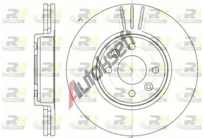 ROADHOUSE Brzdov kotou - 280 mm RDH 6583.10, 6583.10