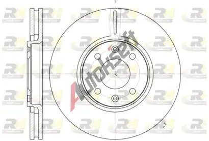 ROADHOUSE Brzdov kotou - 288 mm RDH 6587.10, 6587.10