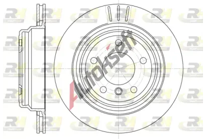 ROADHOUSE Brzdov kotou - 298 mm RDH 6588.10, 6588.10