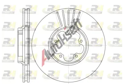 ROADHOUSE Brzdov kotou - 276 mm RDH 6609.10, 6609.10