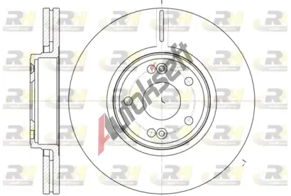 ROADHOUSE Brzdov kotou - 300 mm RDH 6612.10, 6612.10