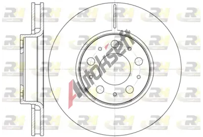 ROADHOUSE Brzdov kotou - 286 mm RDH 6619.10, 6619.10