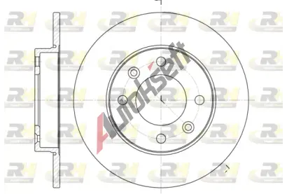 ROADHOUSE Brzdov kotou - 247 mm RDH 6630.00, 6630.00
