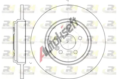 ROADHOUSE Brzdov kotou - 331 mm RDH 6631.00, 6631.00