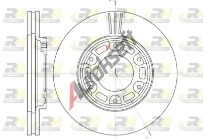 ROADHOUSE Brzdov kotou - 285 mm RDH 6634.10, 6634.10