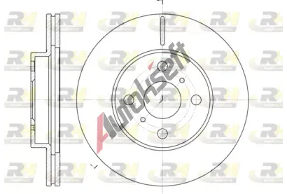 ROADHOUSE Brzdov kotou - 255 mm RDH 6635.10, 6635.10