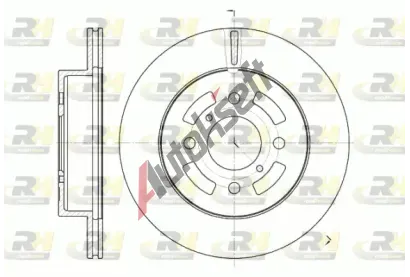 ROADHOUSE Brzdov kotou - 257 mm RDH 6642.10, 6642.10