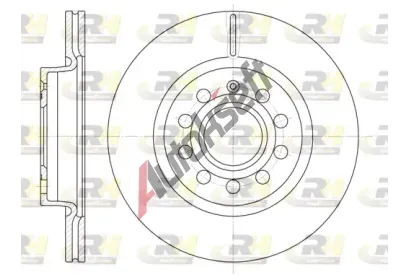 ROADHOUSE Brzdov kotou - 280 mm RDH 6647.10, 6647.10
