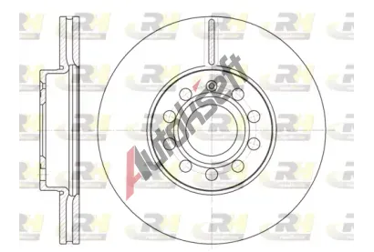 ROADHOUSE Brzdov kotou - 288 mm RDH 6648.10, 6648.10