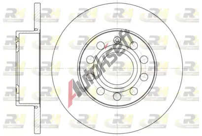 ROADHOUSE Brzdov kotou - 260 mm RDH 6650.00, 6650.00