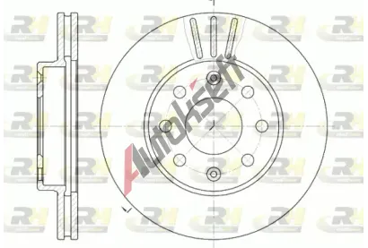 ROADHOUSE Brzdov kotou - 236 mm RDH 6655.10, 6655.10