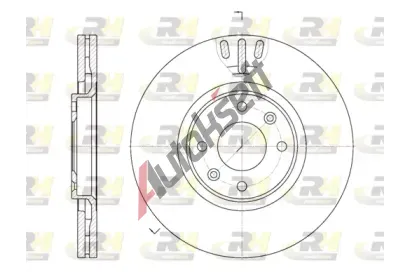 ROADHOUSE Brzdov kotou - 302 mm RDH 6657.10, 6657.10