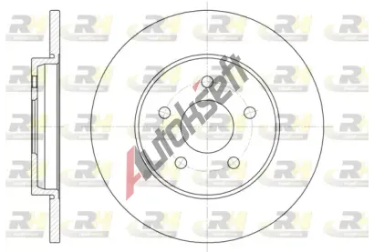 ROADHOUSE Brzdov kotou - 280 mm RDH 6661.00, 6661.00