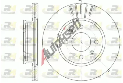 ROADHOUSE Brzdov kotou - 256 mm RDH 6666.10, 6666.10