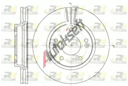 ROADHOUSE Brzdov kotou - 276 mm RDH 6667.10, 6667.10