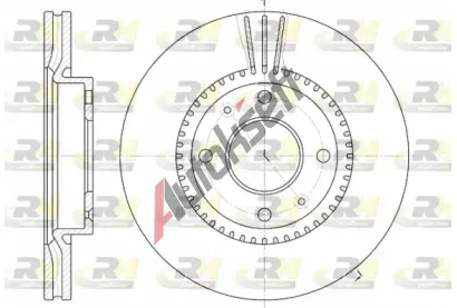ROADHOUSE Brzdov kotou - 280 mm RDH 6668.10, 6668.10