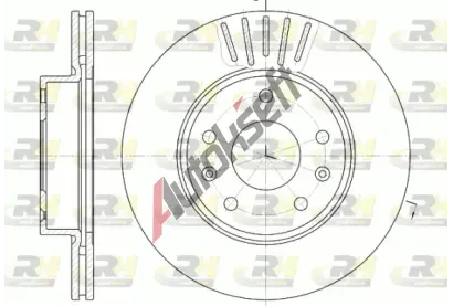 ROADHOUSE Brzdov kotou - 277 mm RDH 6670.10, 6670.10