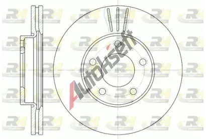 ROADHOUSE Brzdov kotou - 278 mm RDH 6671.10, 6671.10