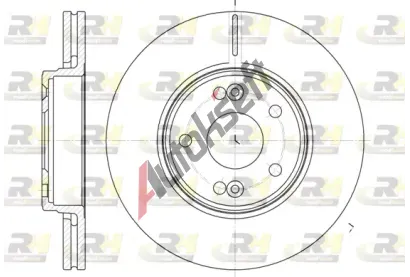 ROADHOUSE Brzdov kotou - 280 mm RDH 6697.10, 6697.10