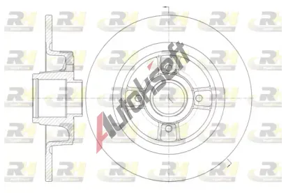 ROADHOUSE Brzdov kotou - 274 mm RDH 6698.00, 6698.00