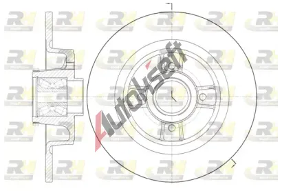 ROADHOUSE Brzdov kotou s loiskem - 274 mm RDH 6698.20, 6698.20