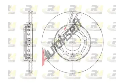 ROADHOUSE Brzdov kotou - 239 mm RDH 6709.10, 6709.10