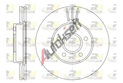 ROADHOUSE Brzdov kotou - 278 mm RDH 6710.10, 6710.10