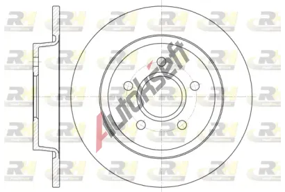 ROADHOUSE Brzdov kotou - 280 mm RDH 6712.00, 6712.00