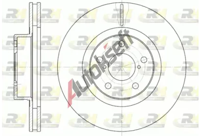 ROADHOUSE Brzdov kotou - 276 mm RDH 6715.10, 6715.10