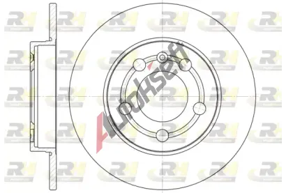 ROADHOUSE Brzdov kotou - 239 mm RDH 6718.00, 6718.00
