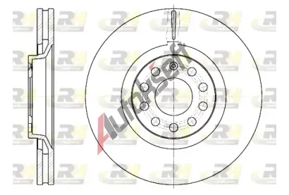 ROADHOUSE Brzdov kotou - 321 mm RDH 6730.10, 6730.10