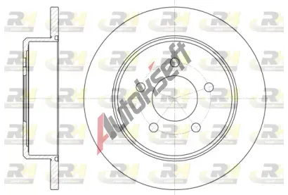 ROADHOUSE Brzdov kotou - 290 mm RDH 6746.00, 6746.00