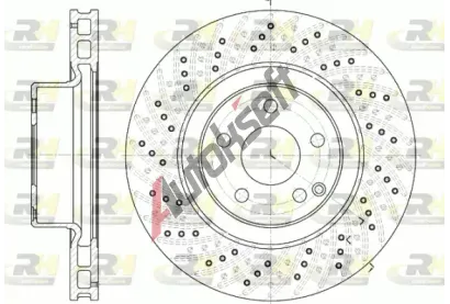 ROADHOUSE Brzdový kotouč - 330 mm RDH 6780.10, 6780.10  ROADHOUSE Brzdový kotouč - 330 mm RDH 6780.10, 6780.10