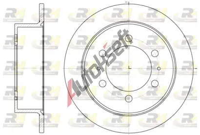 ROADHOUSE Brzdov kotou - 299 mm RDH 6784.00, 6784.00