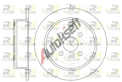 ROADHOUSE Brzdov kotou - 268 mm RDH 6805.00, 6805.00