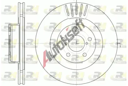 ROADHOUSE Brzdov kotou - 294 mm RDH 6816.10, 6816.10
