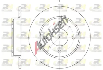 ROADHOUSE Brzdov kotou - 250 mm RDH 6879.00, 6879.00