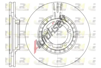 ROADHOUSE Brzdový kotouč - 274 mm RDH 6884.10, 6884.10  ROADHOUSE Brzdový kotouč - 274 mm RDH 6884.10, 6884.10