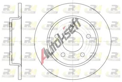 ROADHOUSE Brzdov� kotou� - 265 mm RDH 6906.00, 6906.00