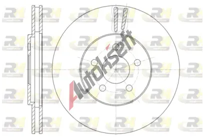 ROADHOUSE Brzdov kotou - 282 mm RDH 6946.10, 6946.10