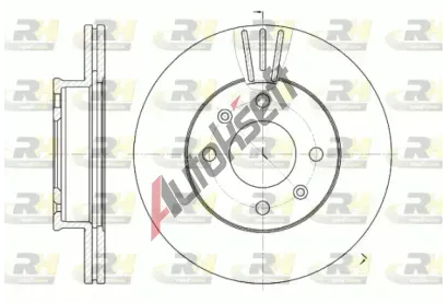 ROADHOUSE Brzdov kotou - 241 mm RDH 6958.10, 6958.10