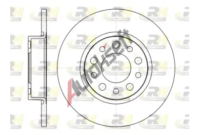 ROADHOUSE Brzdov kotou - 278 mm RDH 6967.00, 6967.00
