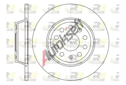 ROADHOUSE Brzdov kotou - 286 mm RDH 6973.00, 6973.00