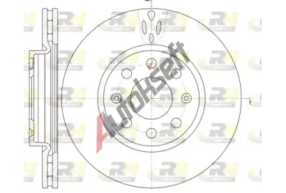 ROADHOUSE Brzdov kotou - 257 mm RDH 6981.10, 6981.10
