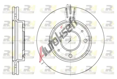 ROADHOUSE Brzdov kotou - 257 mm RDH 6987.10, 6987.10